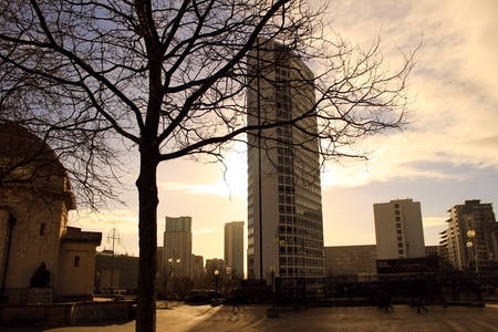 early morning Birminghamの写真素材