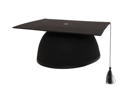 black graduation cap photo in stockholmの写真素材