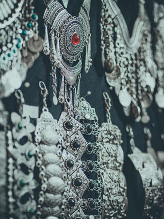 Vintage handmade Ottoman jewelryの写真素材