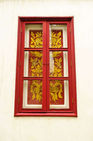 Thai style windowの写真素材