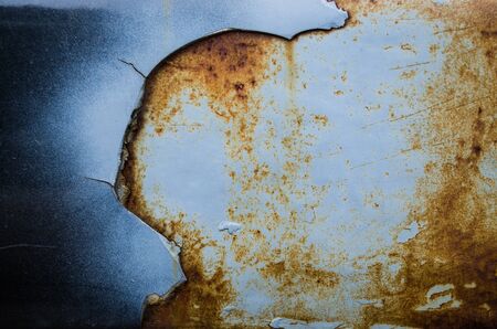close up of rusty on texture of vehicleの写真素材