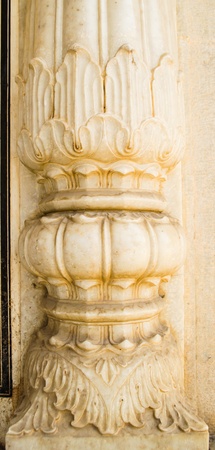 close up of marble poleの写真素材