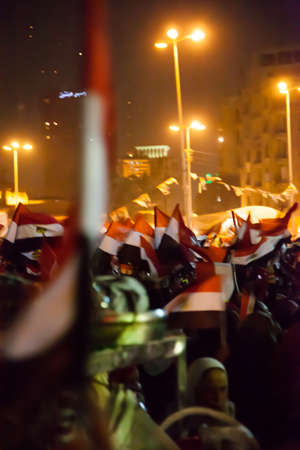 Egyptian revolution, the biggest in the history of mankind, which was launched on June 30, 2013 to topple former President Mursi and the terrorist group the Muslim Brotherhood, has the Egyptian armed forces to protect the popular revolution and spotted Goのeditorial素材