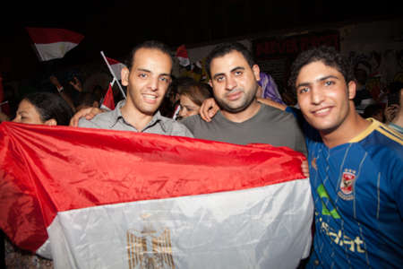 Egyptian revolution, the biggest in the history of mankind, which was launched on June 30, 2013 to topple former President Mursi and the terrorist group the Muslim Brotherhood, has the Egyptian armed forces to protect the popular revolution and spotted Goのeditorial素材
