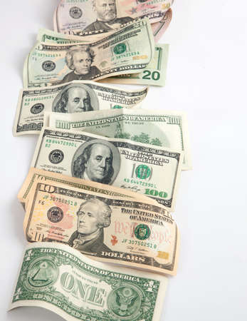 Background with money american all dollars bills