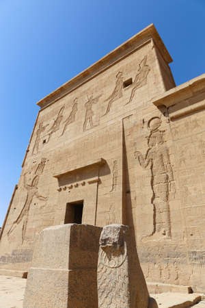 Temple of Philae Egyptのeditorial素材