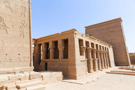 Temple of Philae Egyptのeditorial素材