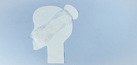 women's menstruation, cleanliness and hygiene, women's health padsの写真素材