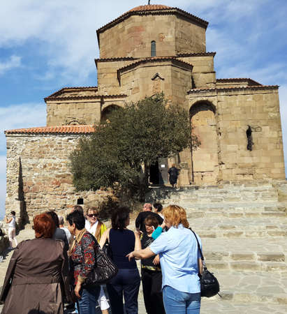 October 02, 2013 Mtskheta: Jvari Monastery is a sixth-century Georgian Orthodox monastery near...