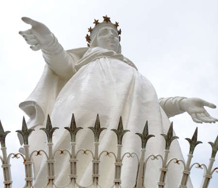 December 09, 2014 Beirut: The Shrine of Our Lady of Lebanon is a Marian shrine and a pilgrimage site in Lebanon.のeditorial素材