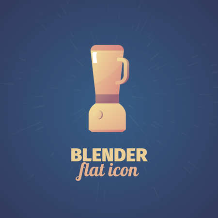 Cool flat blender icon for web or printのイラスト素材