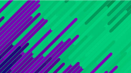 Diagonal stripes in geometric pattern.