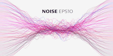 Abstract geometric background. Big data vector background. Sound wave visual. Binary code structure. Voice record stabilizationのイラスト素材