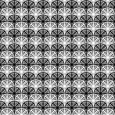 Design seamless monochrome pattern. Vector artのイラスト素材