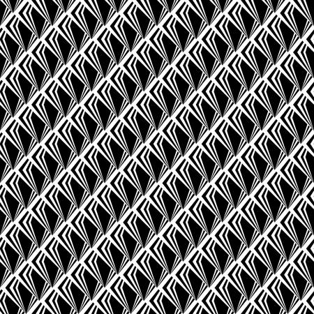 Design seamless monochrome diagonal pattern. Vector artのイラスト素材