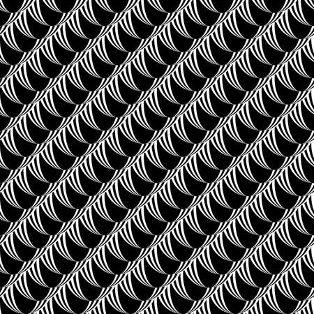 Design seamless monochrome diagonal pattern. Vector artのイラスト素材