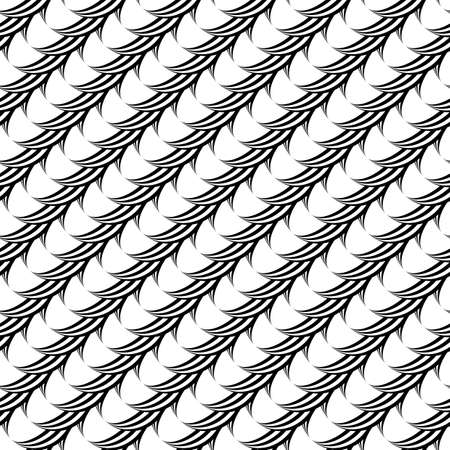 Design seamless monochrome diagonal pattern. Vector artのイラスト素材
