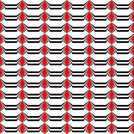 Design seamless monochrome striped pattern. Vector artのイラスト素材