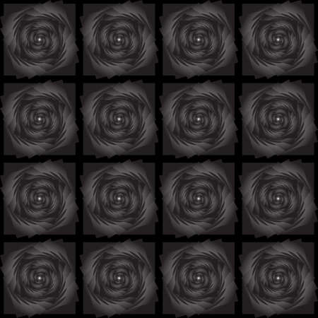 Design seamless black decorative pattern. Vector artのイラスト素材
