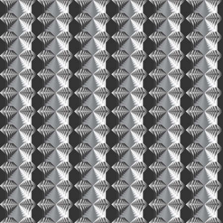 Design seamless monochrome vertical pattern. Vector artのイラスト素材
