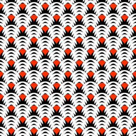 Design seamless geometrical diagonal pattern. Vector artのイラスト素材