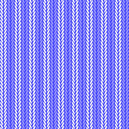 Design seamless colorful knitted vertical pattern. Thread textured textile background. Vector artのイラスト素材
