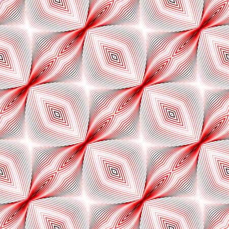 Design seamless colorful diagonal diamond pattern. Abstract geometric grid textured background. のイラスト素材