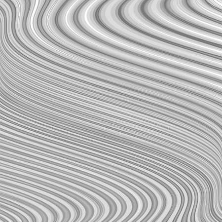 Design monochrome movement illusion background. Abstract striped lines distortion backdrop. のイラスト素材