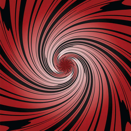 Design colorful helix movement illusion background. Abstract warped textured backdrop. Vector-art illustrationのイラスト素材