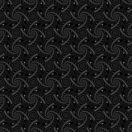 Design seamless whirl movement geometric pattern. 