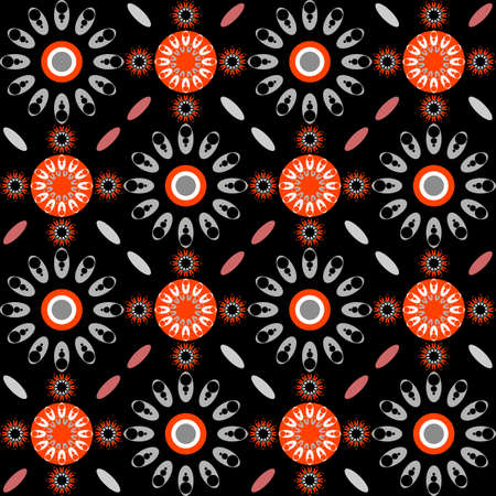 Design seamless colorful decorative pattern. Abstract diagonal background. Vector art