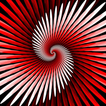 Design colorful spiral movement background. Abstract textured backdrop with beams. Vector-art illustration. No gradientのイラスト素材