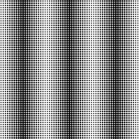 Design seamless monochrome dots background. Abstract vertical pattern. Vector art. No gradientのイラスト素材