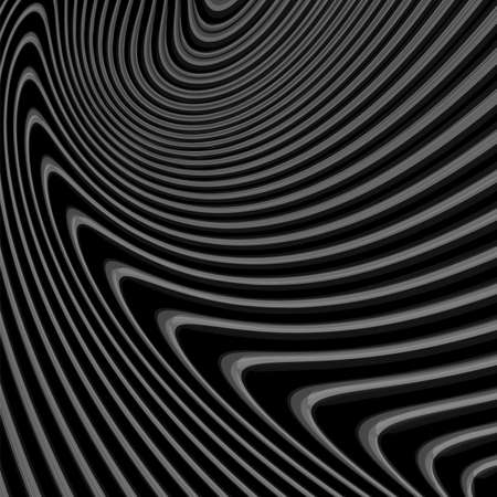 Design monochrome parallel waving lines background. Abstract textured backdrop. Vector-art illustration. EPS10のイラスト素材