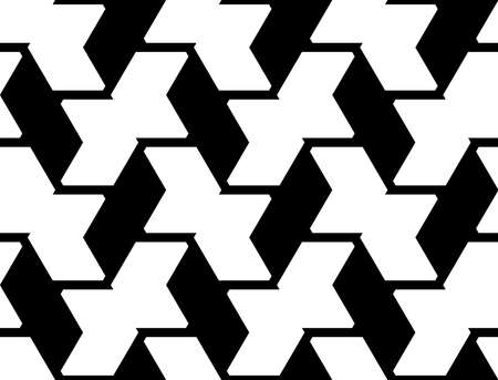 Design seamless geometric pattern. Abstract monochrome background. Vector art
