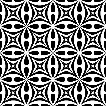 Design seamless geometric pattern. Abstract monochrome background. Vector artのイラスト素材