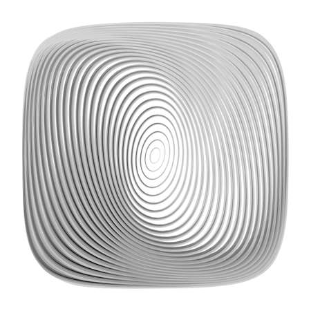 Design monochrome illusion background. Abstract torsion backdrop.のイラスト素材