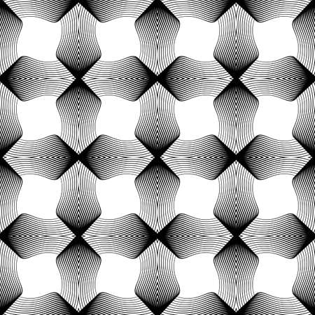 Geometric shape pattern design.