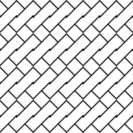 Design seamless monochrome spiral twisted pattern. Abstract background, vector illustration.のイラスト素材