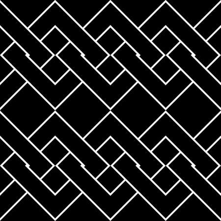 Design seamless monochrome chain pattern. Abstract background. Vector artのイラスト素材