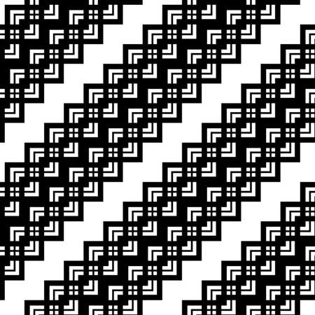Design seamless monochrome grid pattern. Abstract background. Vector artのイラスト素材