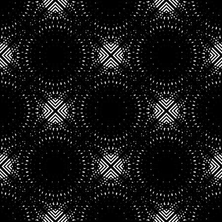 Design seamless monochrome grating pattern. Abstract background. Vector art
