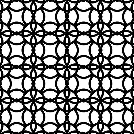 Design seamless monochrome grating pattern. Abstract background. Vector artのイラスト素材