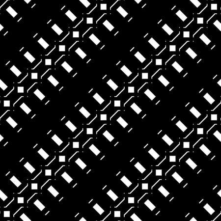 Design seamless monochrome geometric pattern. Abstract background. Vector artのイラスト素材
