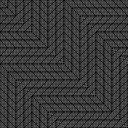 Design seamless monochrome zigzag pattern. Abstract background. Vector artのイラスト素材