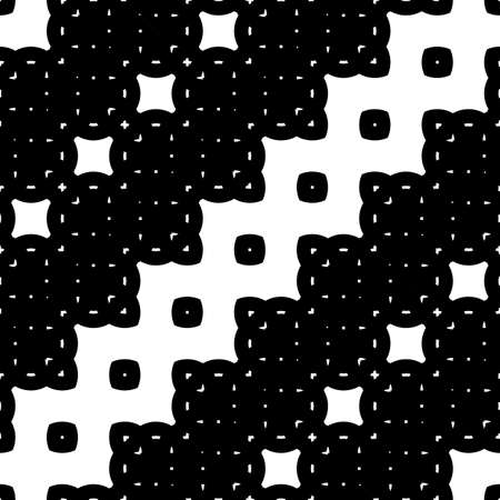 Design seamless monochrome decorative pattern. Abstract zigzag background. Vector artのイラスト素材