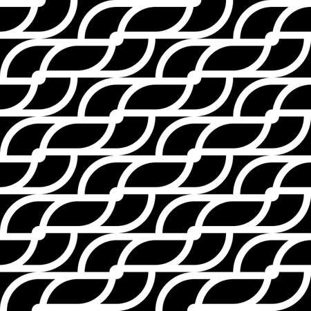 Design seamless monochrome waving pattern. Abstract background. Vector artのイラスト素材