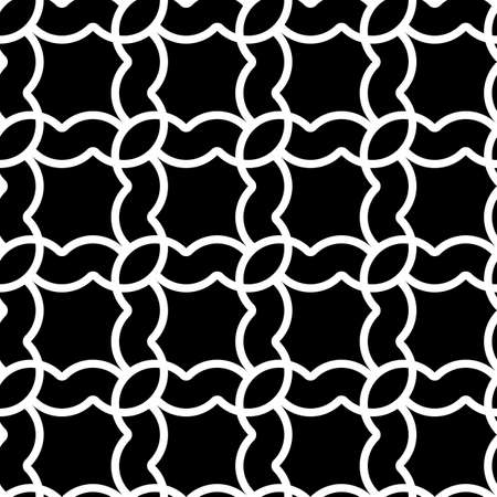 Design seamless monochrome grid pattern. Abstract background. Vector artのイラスト素材