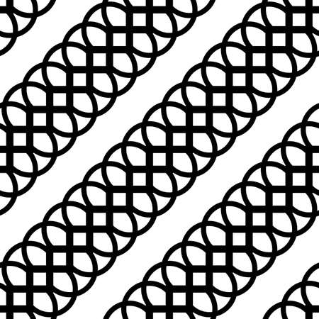 Design seamless decorative pattern. Abstract monochrome lacy background. Vector artのイラスト素材