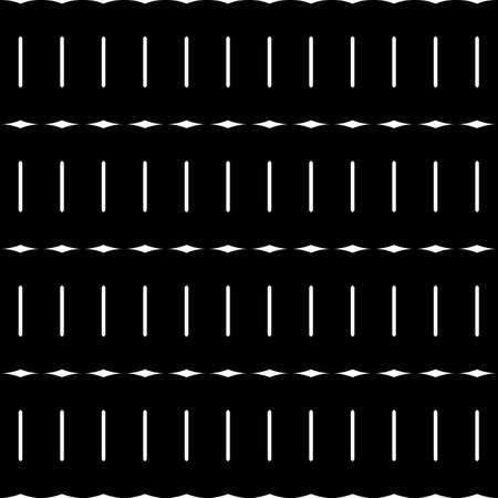 Design seamless grating pattern. Abstract monochrome stripy background. Vector artのイラスト素材